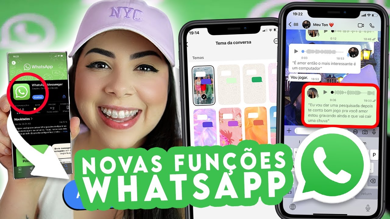 NOVIDADES e FUNÇÕES DO WHATSAPP 2024