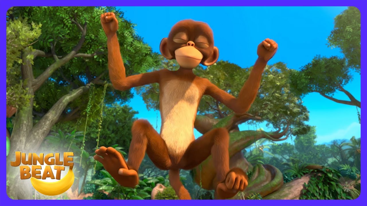 Jungle Beat - Morsomt akebakkerenn! | Barne-TV | WildBrain Aksjonsarena