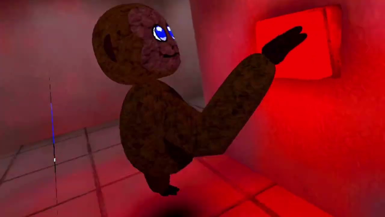 Playing Creepy Baboon with @shiny_vr AKA oscar... 