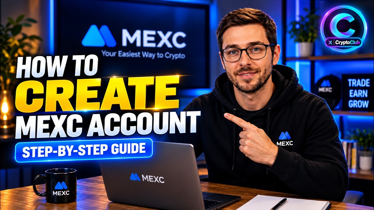 How to Create an Account on MEXC | MEXC Account Create Step-by-step