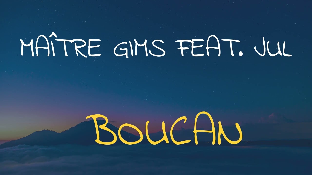 🎧 MAÎTRE GIMS FEAT. JUL -  BOUCAN (SLOWED & REVERB)
