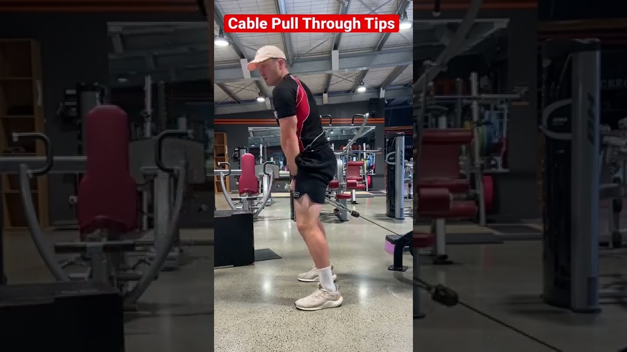 GROW your GLUTES! Cable Pull Through Tips! (Fix your Form)🍑