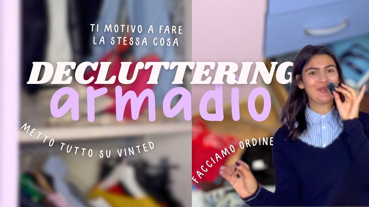 DECLUTTERING 🫧 👗 | metto su Vinted 💰e libero l'armadio ✨