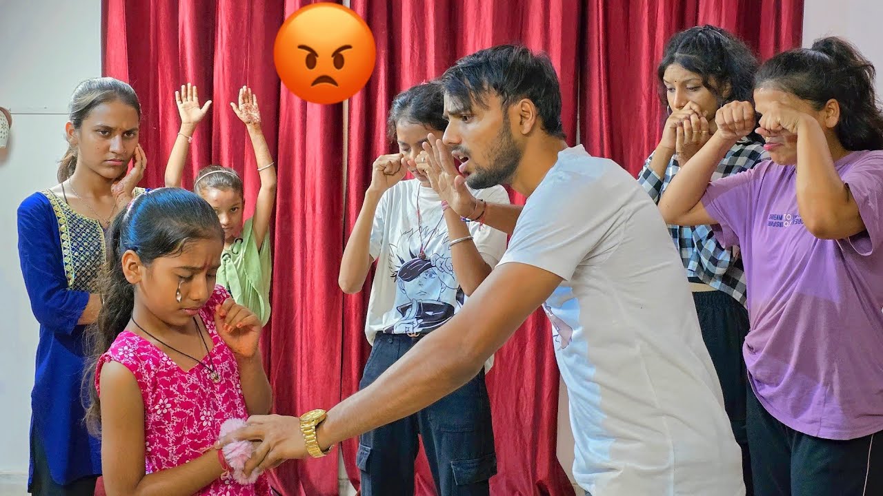 Khusi ne aaz abhi sir se ladai krli 😡 gaal khichne ki bat pe 😥