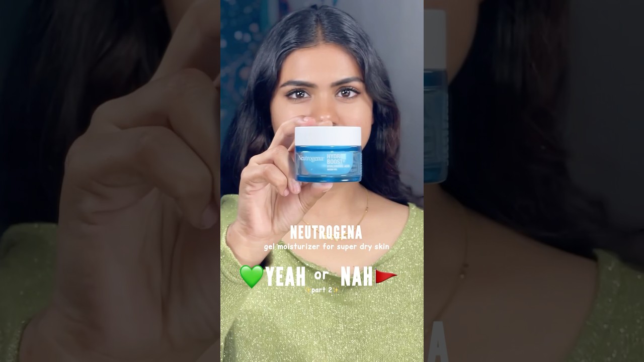 Gel Moisturizers Aren&rsquo;t for Dry Skin? Think Again! Neutrogena Hydro Boost Review 💦 #beauty #sristy