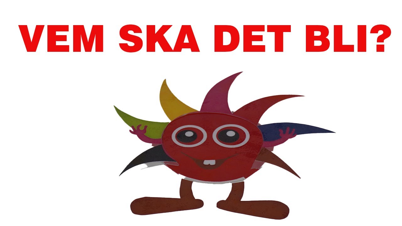 Babblarna - vem ska det bli? Klipp och klistra med Babblarnas färg och former - Lek & lär!