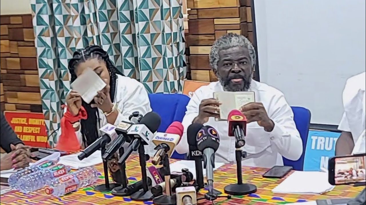 Ghana is a sh*thole country as Trump said - Papa Shee shows Akosua Serwaa’s passport 