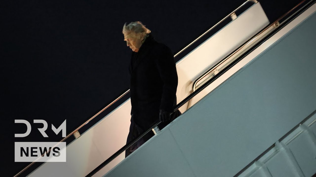 FULL ARRIVAL: President Trump Arrives at Joint Base Andrews After Florida Trip | AC1B