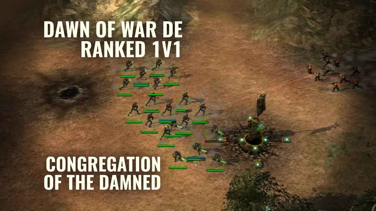 Dawn of War DE: Necrons vs Imperial Guard – Ranked 1v1 PvP (No Commentary)
