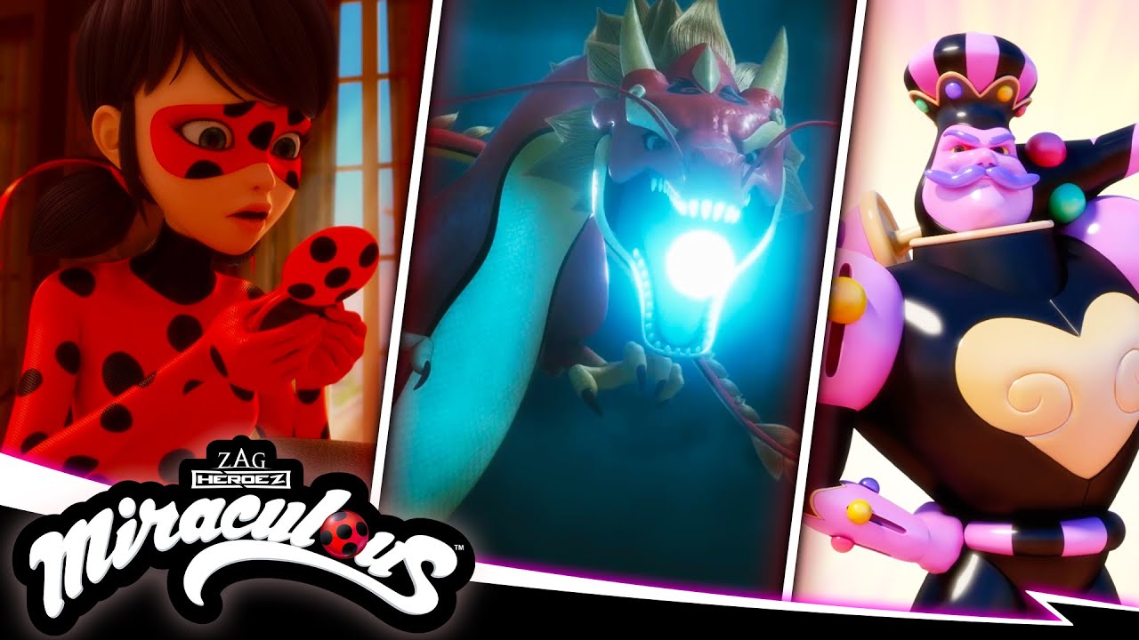 MIRACULOUS | 🐞 SUPER CATTIVI - Compilazione 9 😈  | Stagione 5