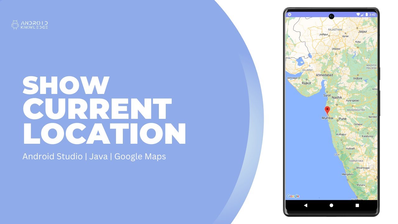 Show Current Location on Google Map in Android Studio using Java | Part 2