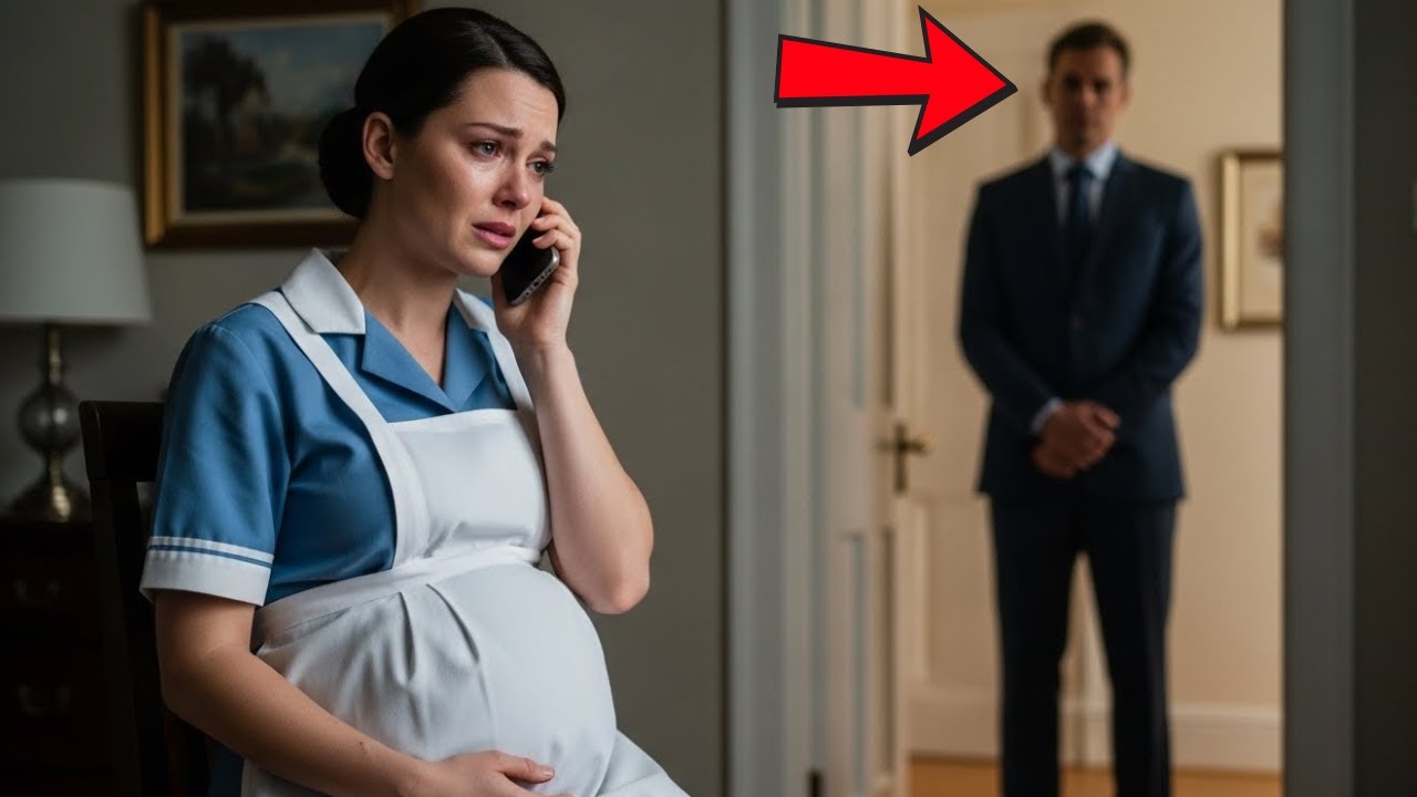 “Mi sfratteranno domani”, si sfogò la Domestica incinta… Il Milionario ascoltò e prese una decisione