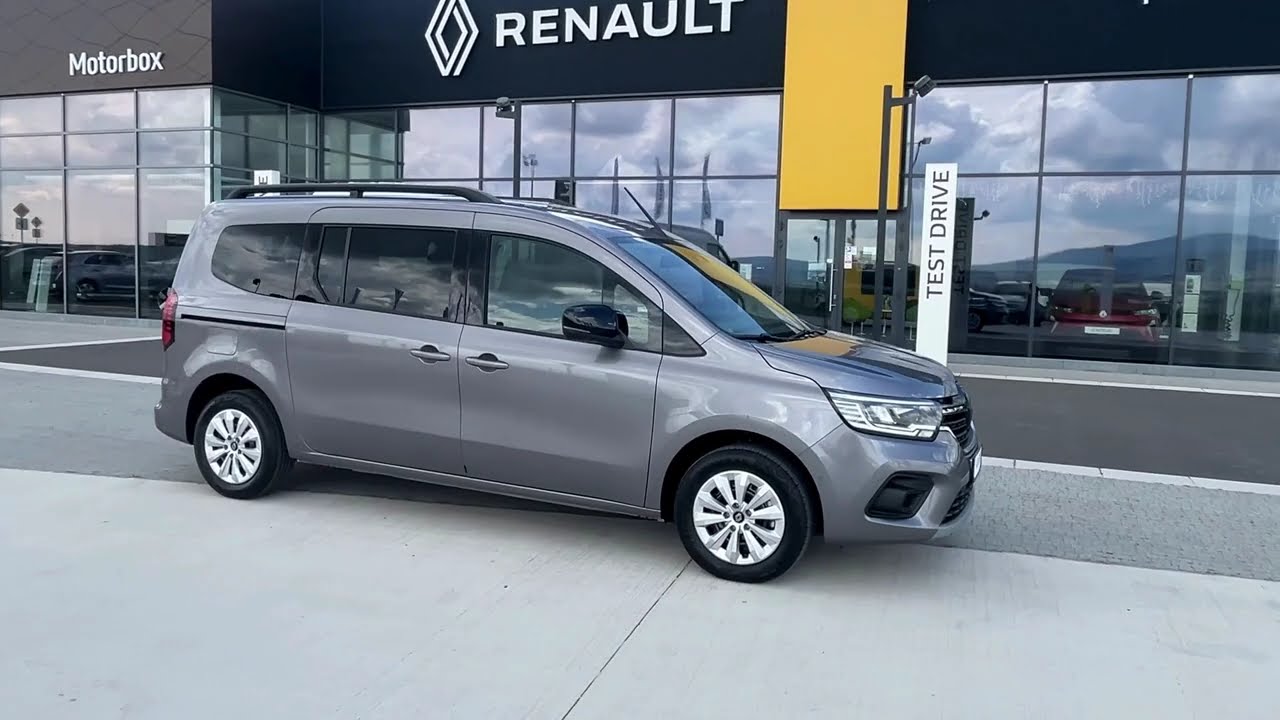 Renault Grand Kangoo -  TCe 130 EDC - Techno - Sivá Cassiopée