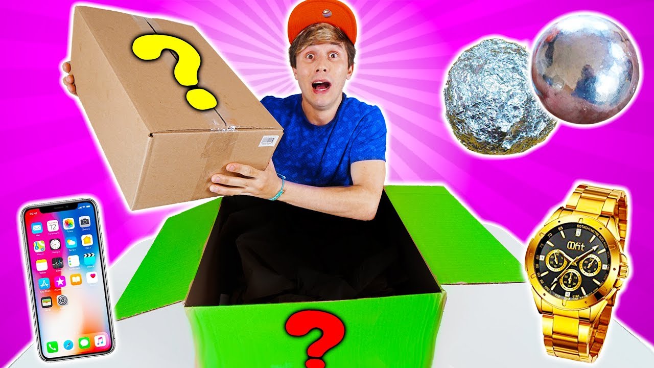 O que tem numa CAIXA MISTERIOSA de CAIXAS MISTERIOSAS ? 📦