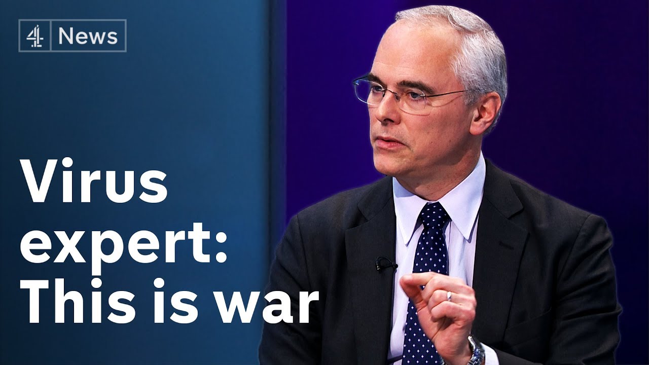 Coronavirus expert: 'War is an appropriate analogy'