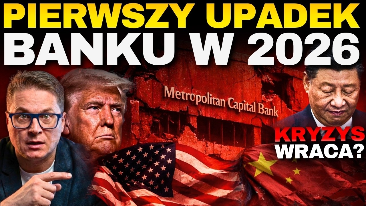 300 banków zniknęło! Pierwsze bankructwo w USA 2026! Czy Twój bank jest bezpieczny?