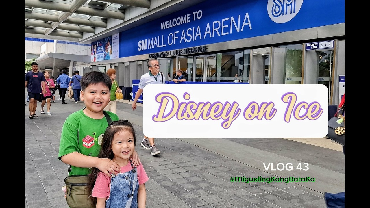 Me and my sister Aila went to see the Disney On Ice!