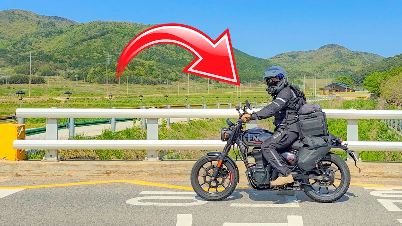 새 오토바이가 생겼어요! #로얄엔필드 #헌터350