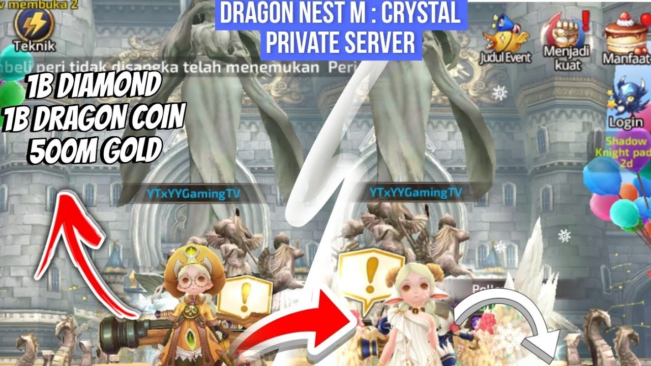 Update Dragon Nest M : Crystal Private Server