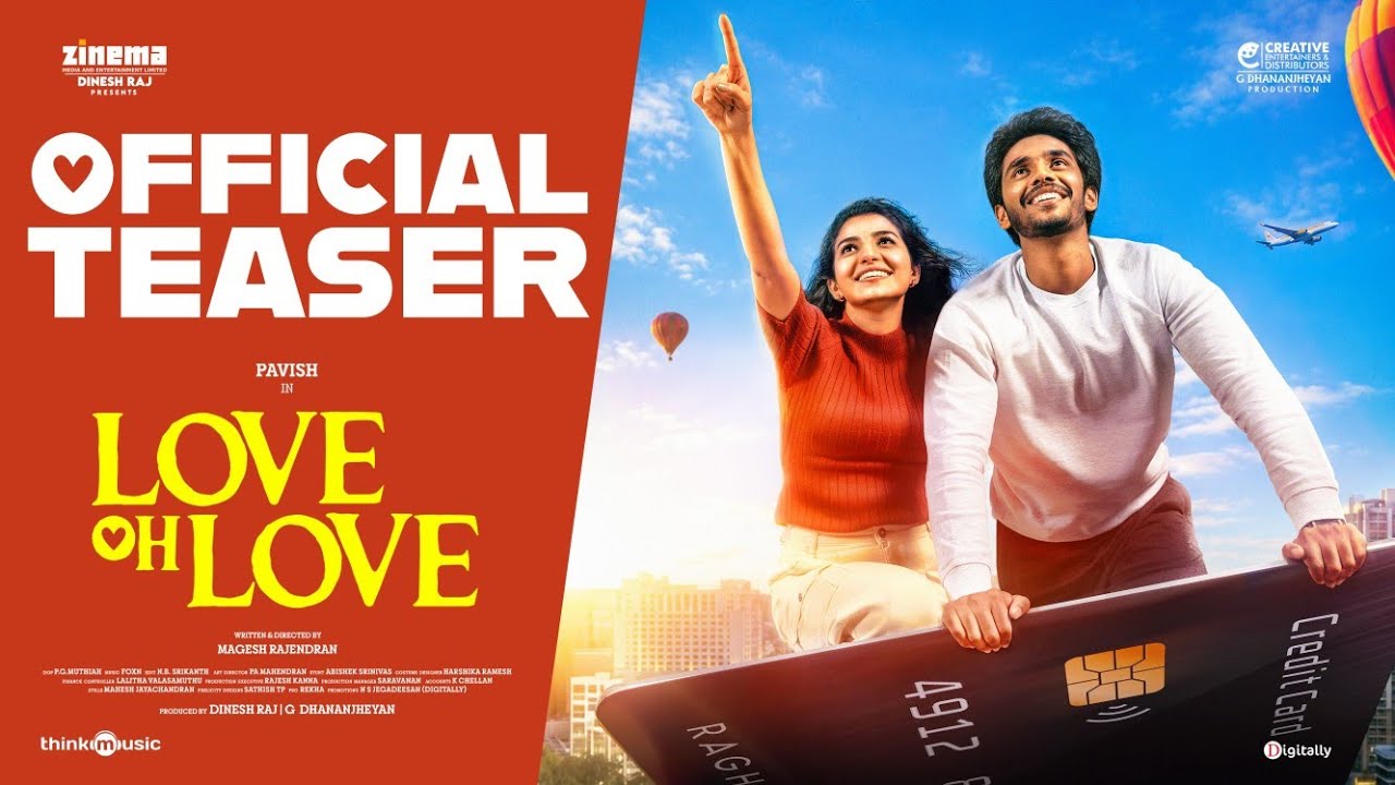 Love Oh Love - Official Teaser | Pavish Narayan | Naga Durga | Magesh Rajendran | Foxn