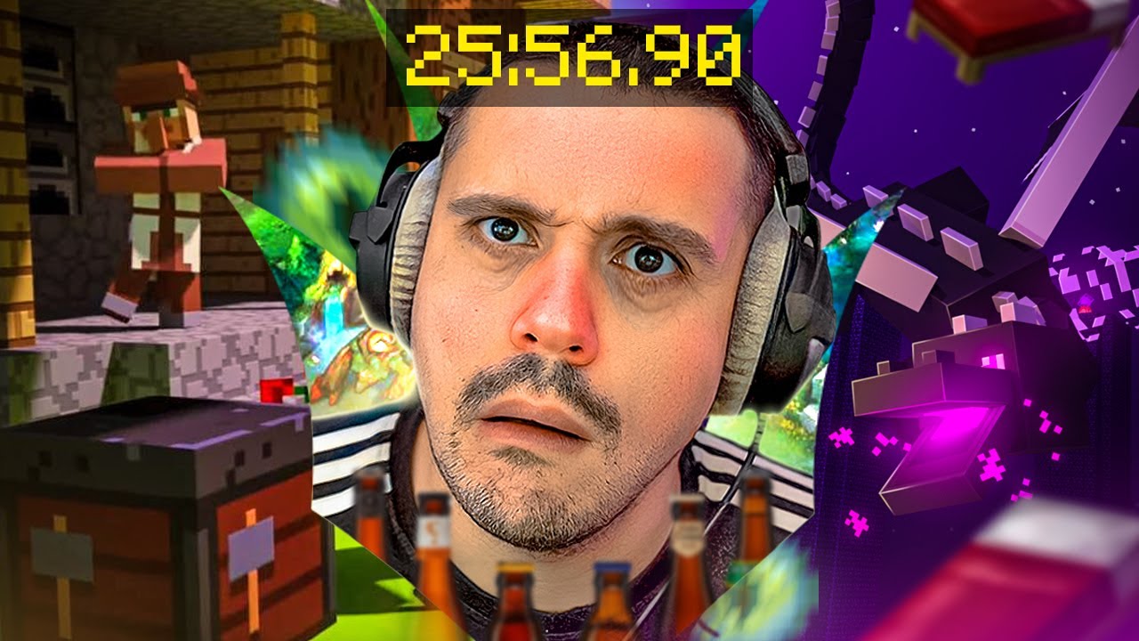 IVRE, UN JUNGLE DÉCOUVRE LE SPEEDRUN MINECRAFT !