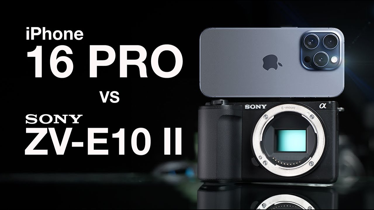 iPhone 16 Pro vs Sony ZV-E10 II - Which Camera is Better?