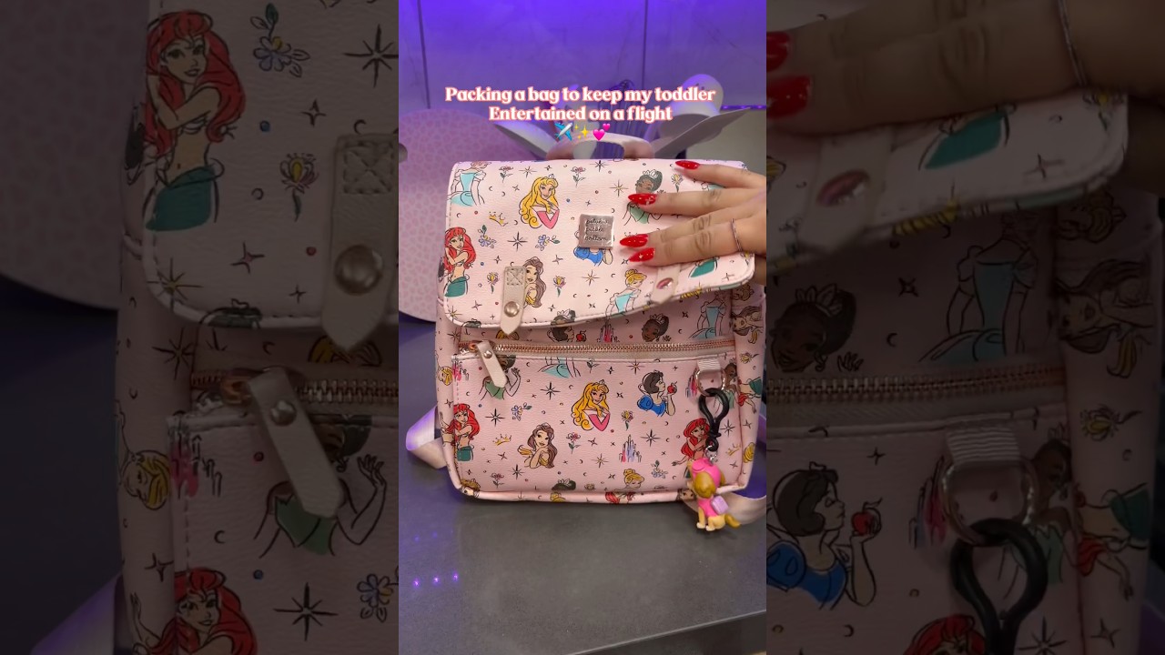 Toddler plane essentials✈️✨💘