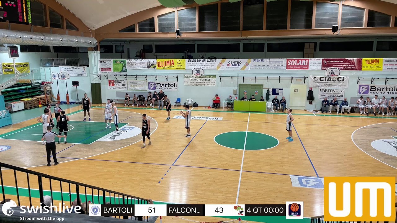 Live alimentato dall'app Swish Live
BARTOLI  VS FALCONARA