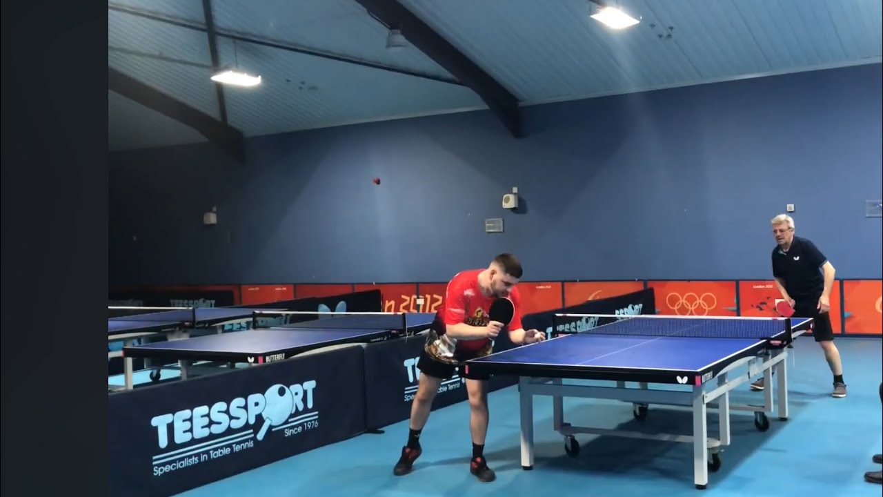 Me vs David Tiplady (Hardbat Over 70s World Champ) Cambs league 27/02/25 