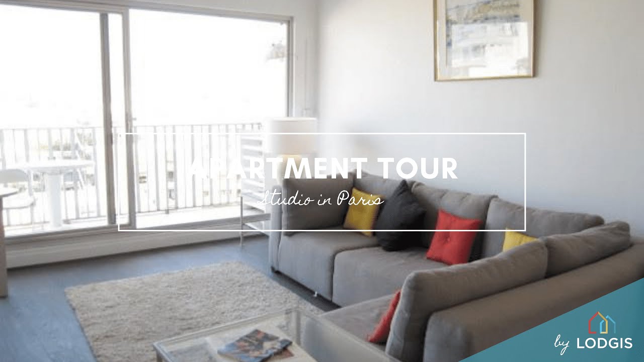 Apartment Tour // Furnished  37m2 in Paris – Ref : 1150211