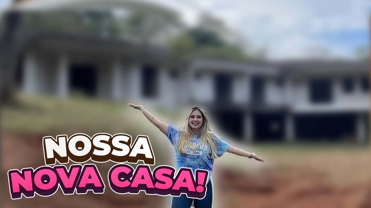 PASSAMOS EM FRENTE NOSSA CASA NOVA!!