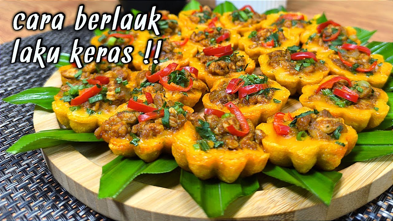 Resepi Kuih Cara Berlauk, VERSI INTI AYAM, WAJIB CUBA!!