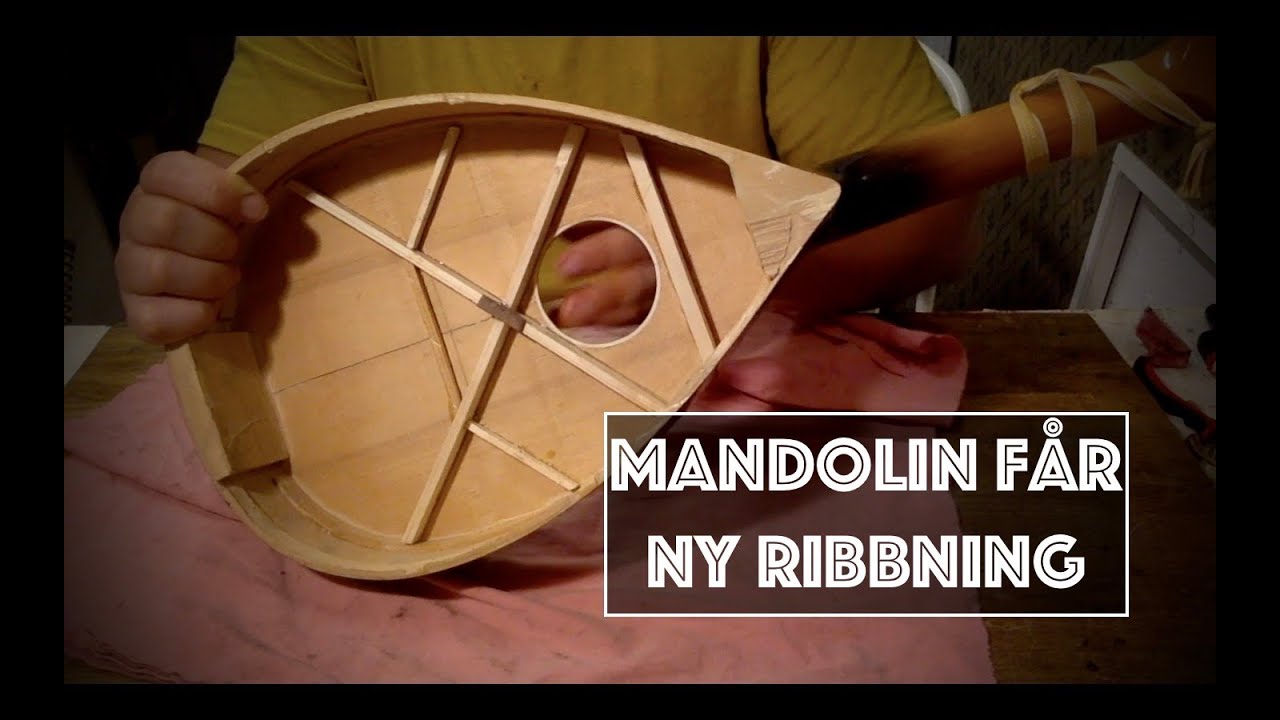 Levin Mandoln X bracing konvertering