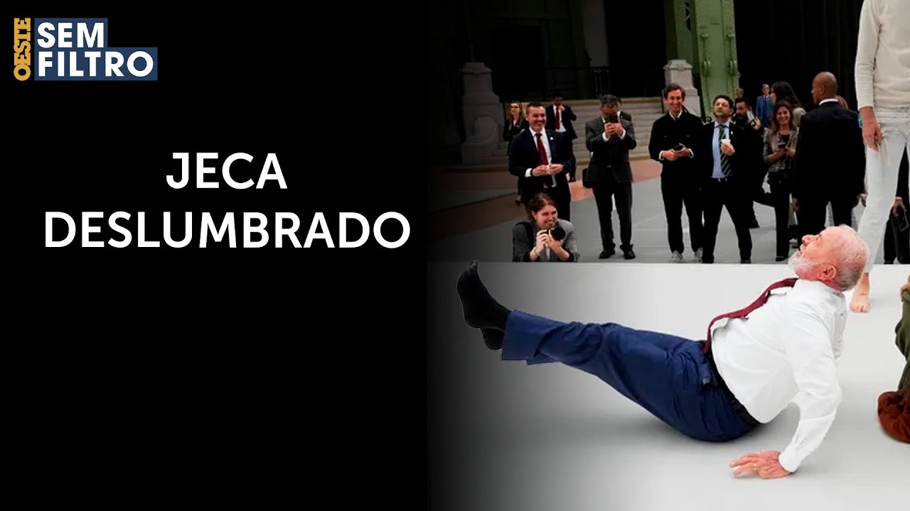 Lula choca Macron e passa vergonha ao tentar imitar acrobatas franceses
