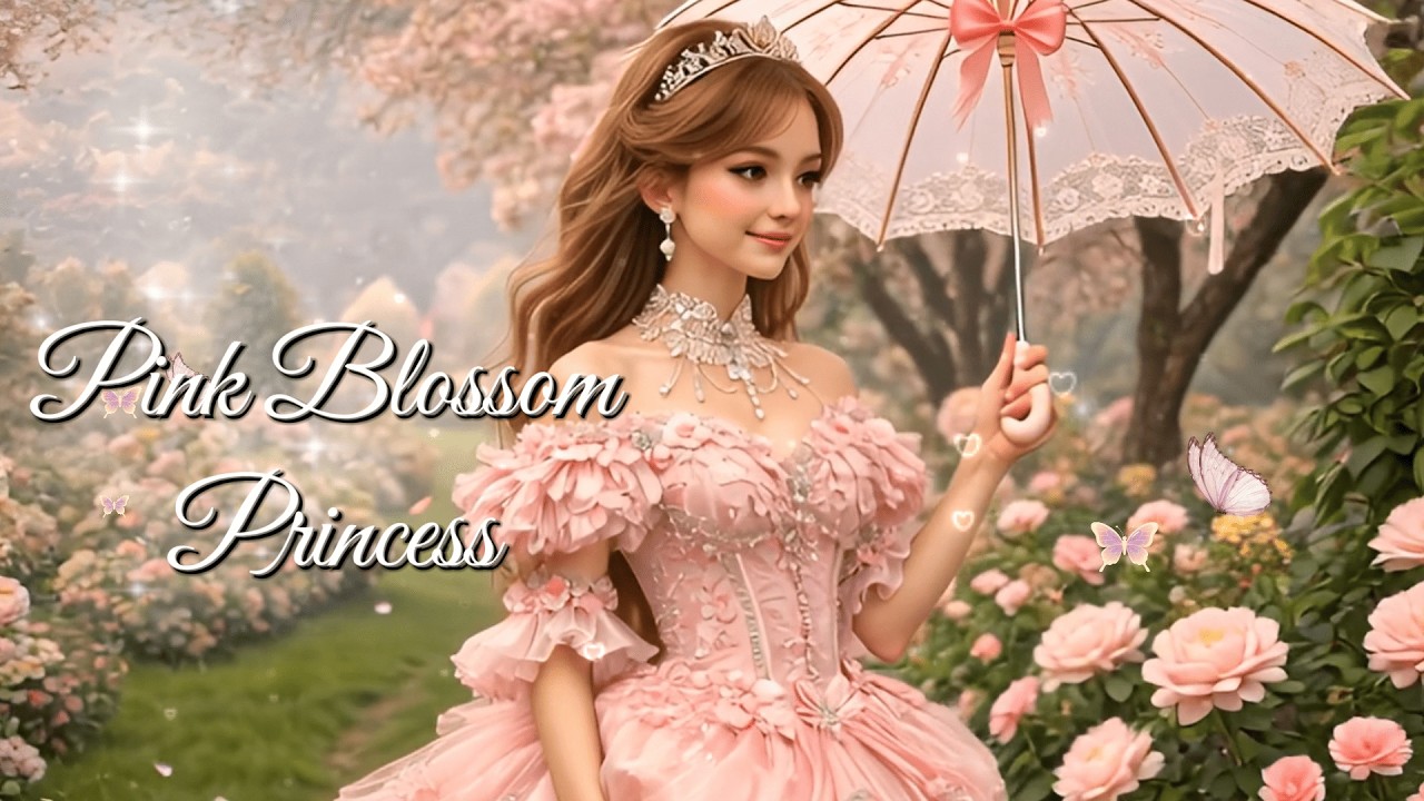 Pink Blossom Palace Piano Jazz | Elegant & Bright Spring Music