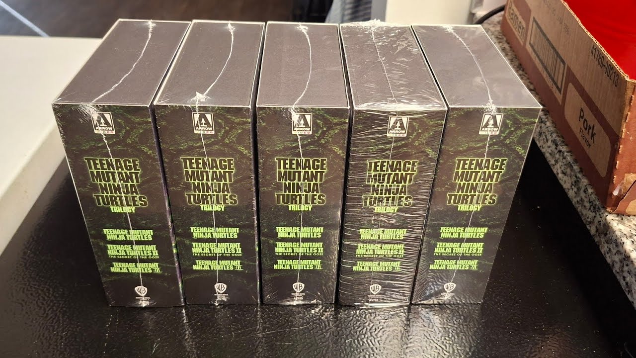 Сколько раз мне ещё придётся это покупать?! Трилогия TMNT в 4K, Arrow Video и контроль качества.