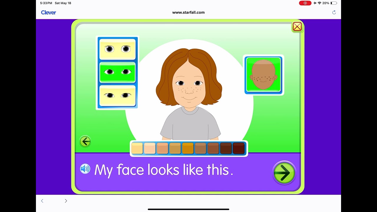 Starfall Expression 