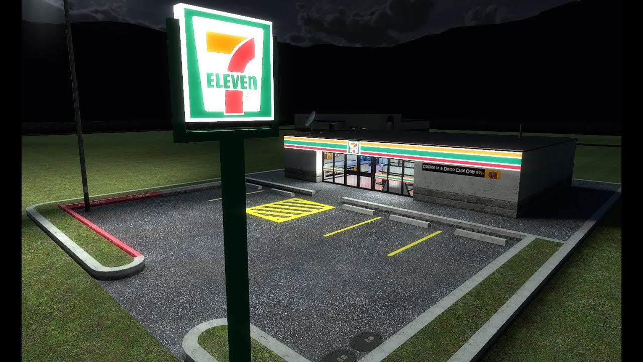 Let's walk through a 7-11 in Gmod (In VR!)