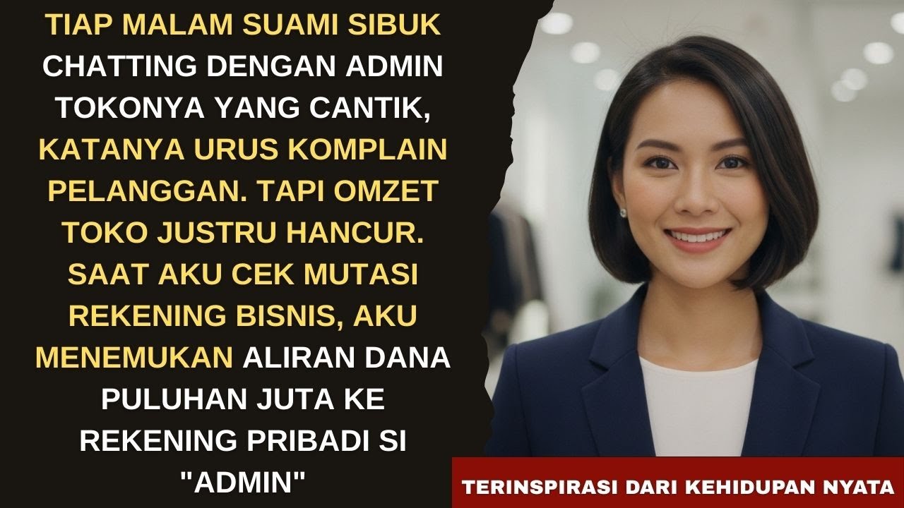 SUAMIKU MEMBERI PULUHAN JUTA KE ADMIN CANTIK HINGGA PENJUALAN MENURUN. INI CARAKU MEMBALAS MEREKA