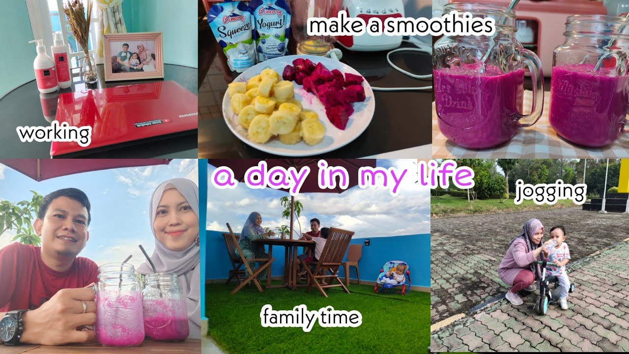 a day in my life 🇮🇩 | jogging, me time with HAPPY, cooking, make smoothies, family time, weekend