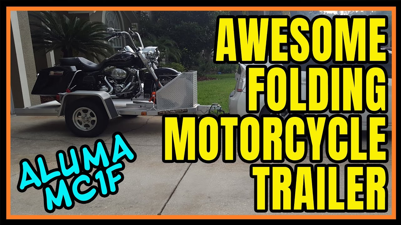 MOTORCYCLE TRAILER - ALUMA MC1F  / Review & Demo