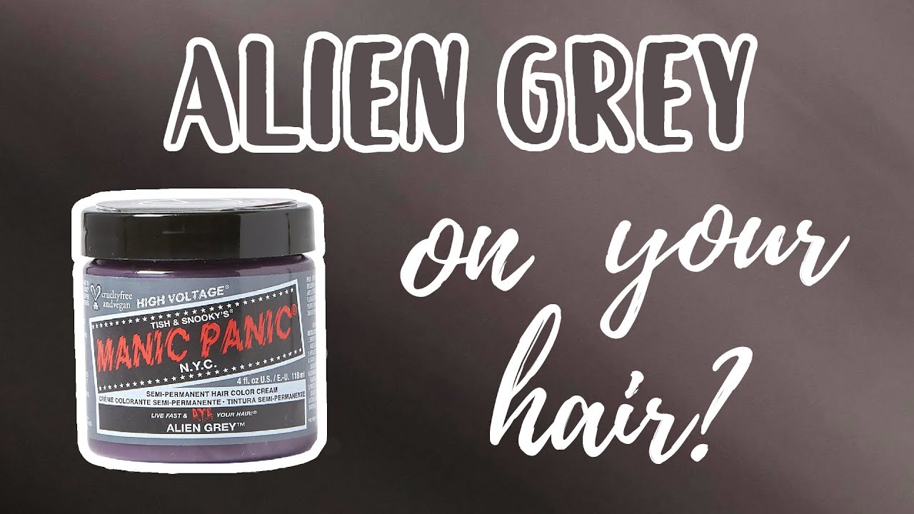 Manic Panic ALIEN GREY | Hair Swatches