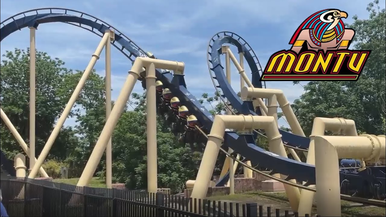 Montu Pre Repaint Off Ride May 2021 (No Copyright)
