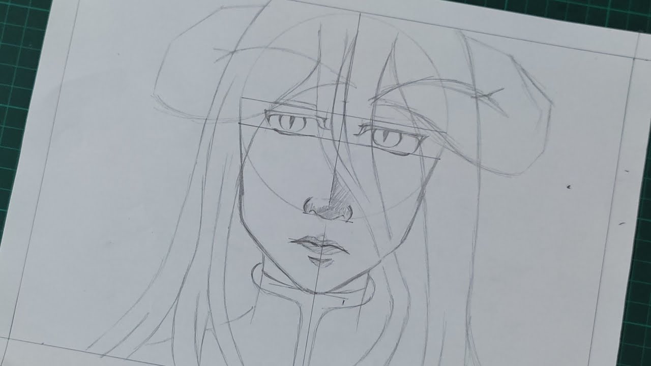 How to Draw Albedo - Overlord | For Beginners