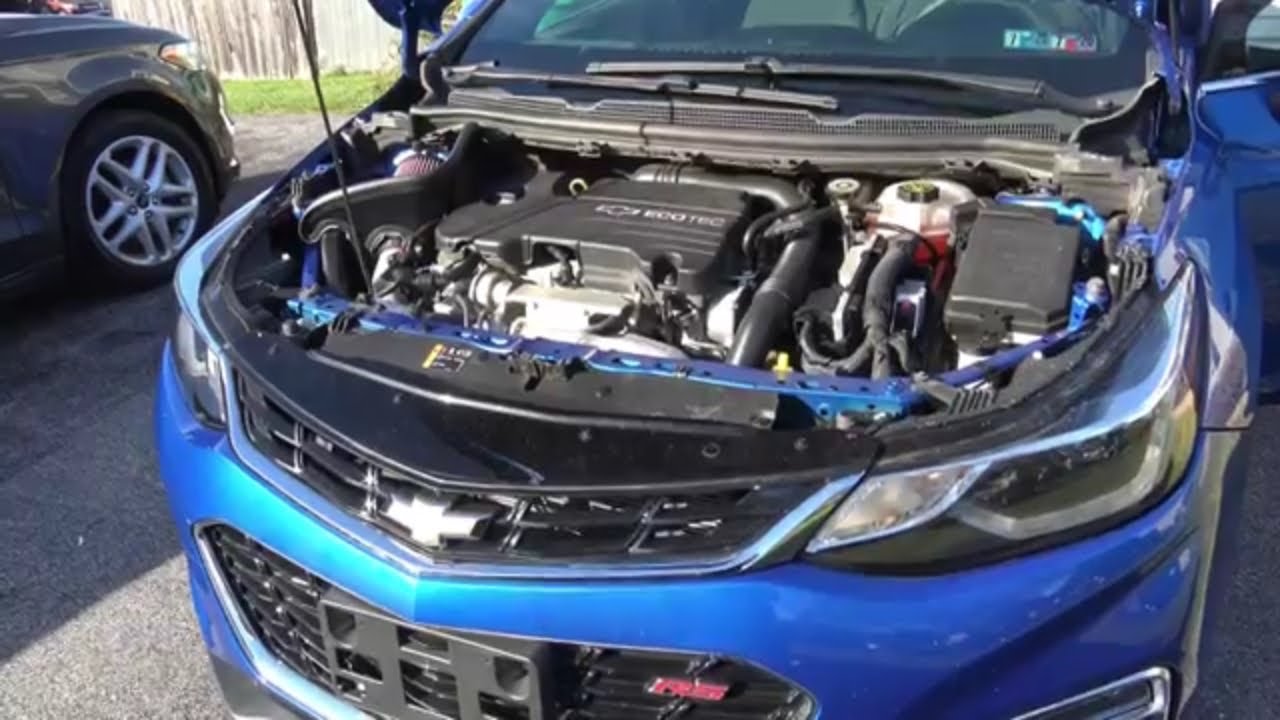 INSTALLING A K&N AIR INTAKE.. in my 2016 Chevy Cruze 69-4537TS K&N Performance Air Intake System