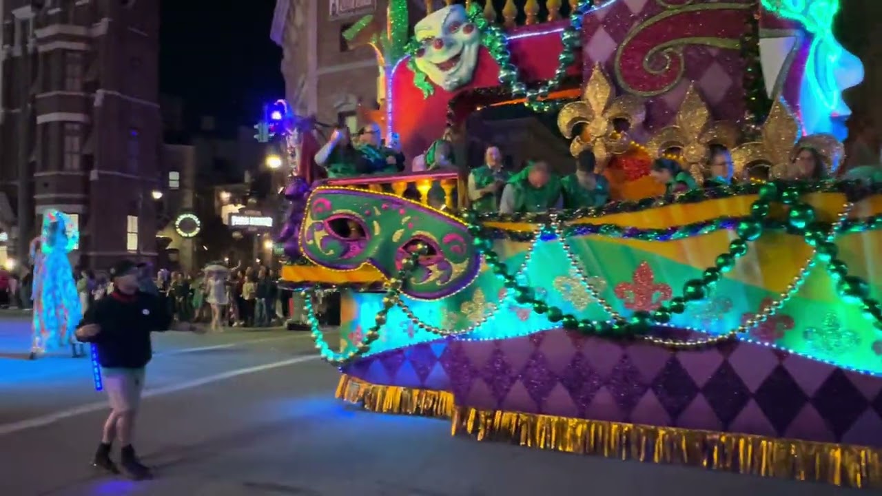 Orlando Universal's Mardi Gras Parade