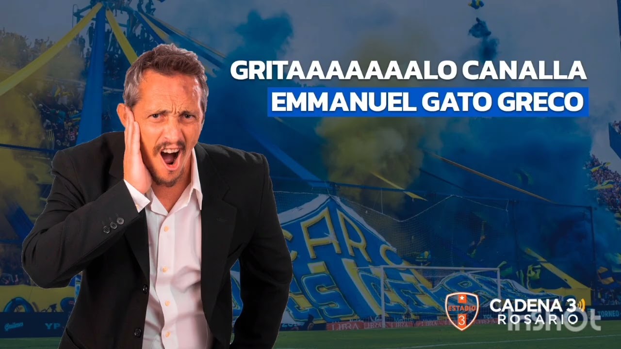 Goles Rosario Central 2 - 0 Barracas Central (relato Emmanuel Greco en Cadena 3 Rosario)