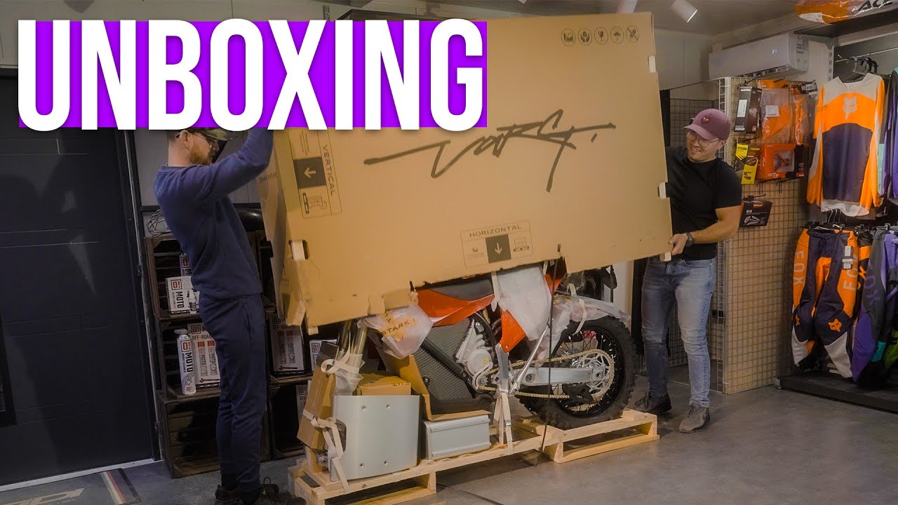 Stark VARG EX - Elektryczny motocykl enduro - Unboxing i pierwsze wrażenia