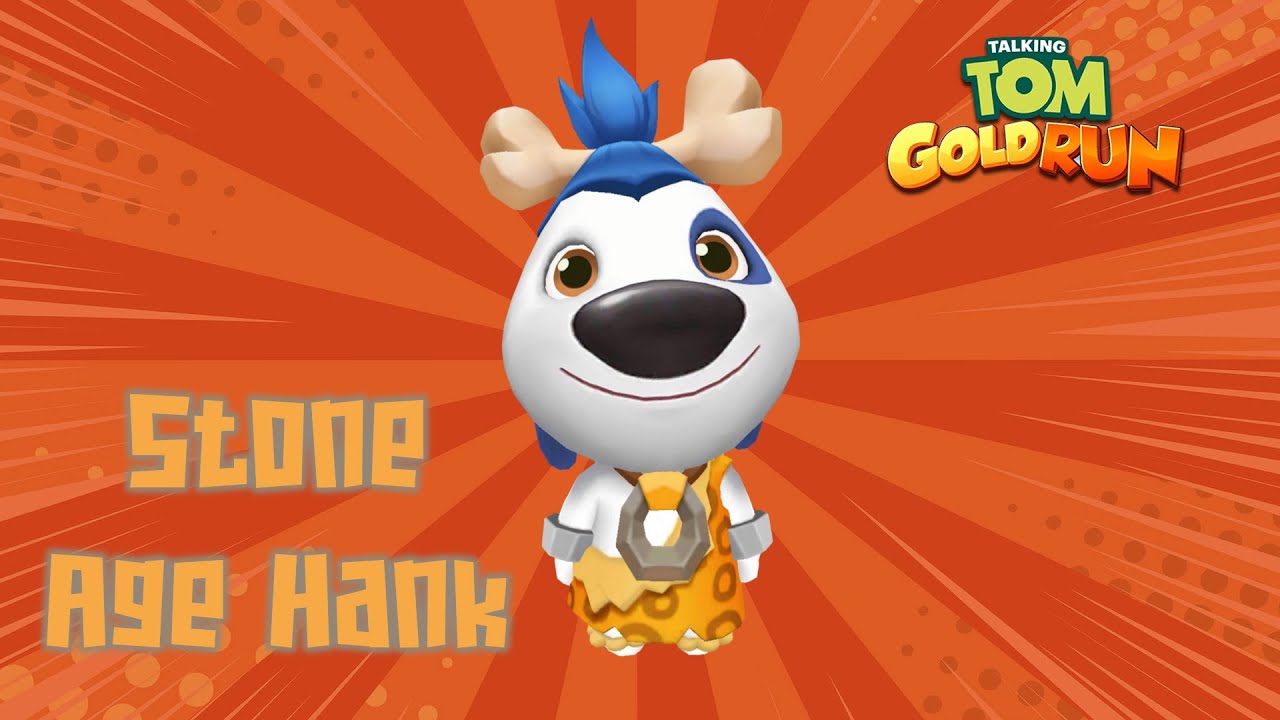 Stone Age Hank - Talking Tom Gold Run Full Screen
