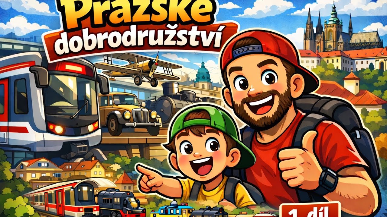Tohle jsme v Praze nečekali!!!!!!!🚂“1.dil
